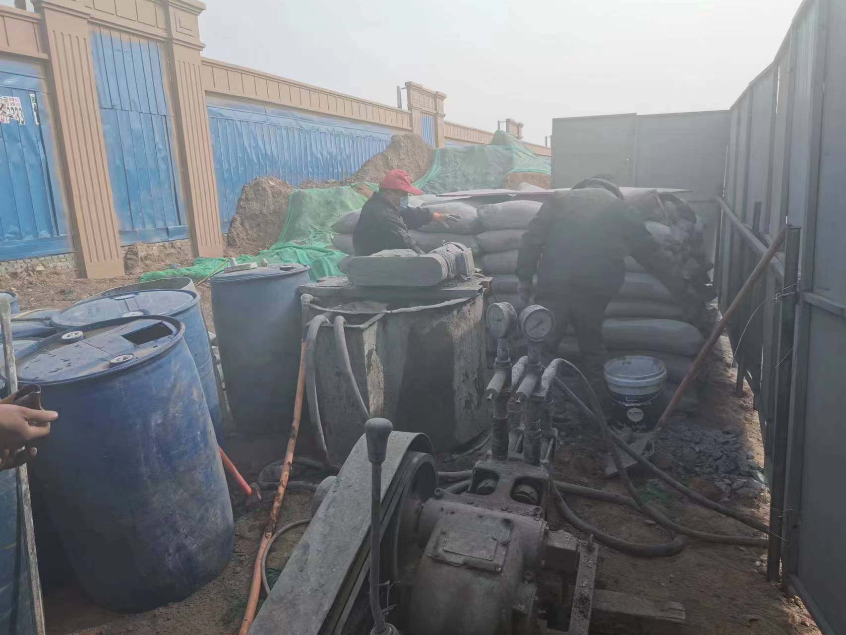 砀山房屋下沉注浆